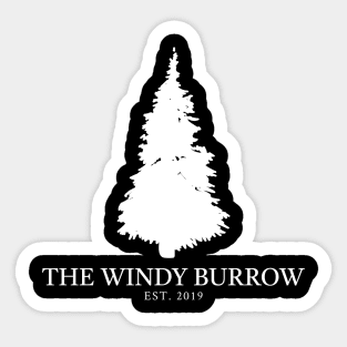 The Windy Burrow 01 Sticker